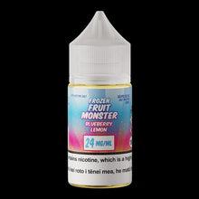 Load image into Gallery viewer, Frozen Fruit Monster Blueberry Lemon Nic Salt Vape Juice 24mg NZ