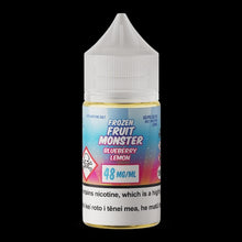 Load image into Gallery viewer, Frozen Fruit Monster Blueberry Lemon Nic Salt Vape Juice 48mg NZ