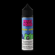 Load image into Gallery viewer, Fruit Bomb Grape Apple 60ml Vape Juice NZ 