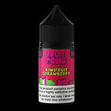 Load image into Gallery viewer, Fruit Bomb Kiwifruit Strawberry  Nic Salt Vape Juice NZ