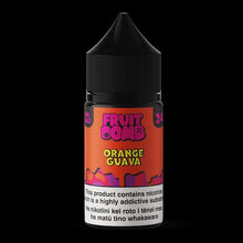 Load image into Gallery viewer, Fruit Bomb Orange Guava Nic Salt Vape Juice NZ