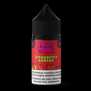 Fruit Bomb Strawberry Banana  Nic Salt Vape Juice NZ