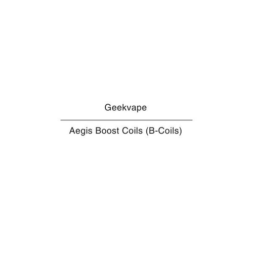 Geekvape Aegis Boost Coils B-Coils NZ