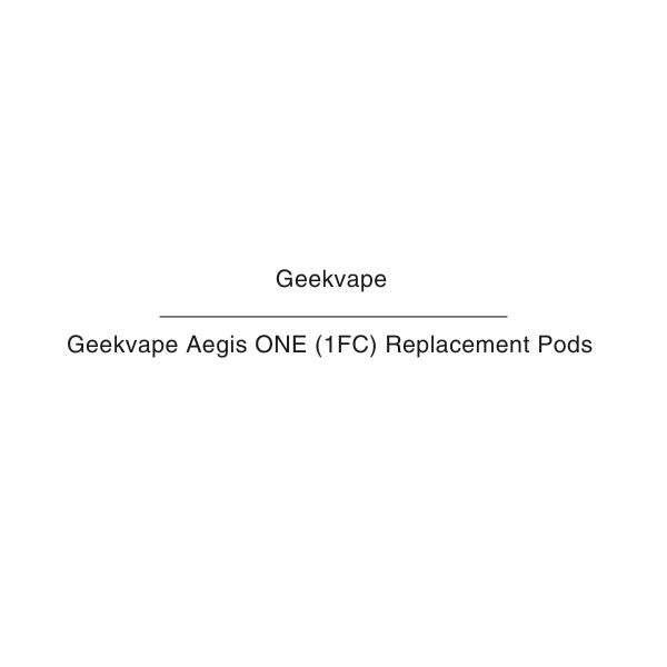 Geekvape Aegis ONE (1FC) Replacement Pods At Vape Ltd Geekvape Aegis ONE (1FC) Replacement Pods At Vape Ltd