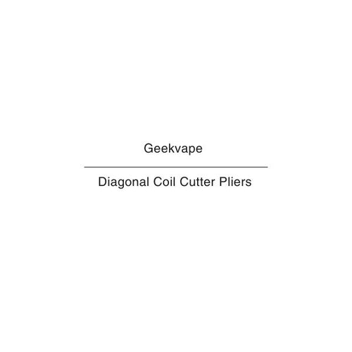Vape Coil Cutters Diagonal Geekvape NZ