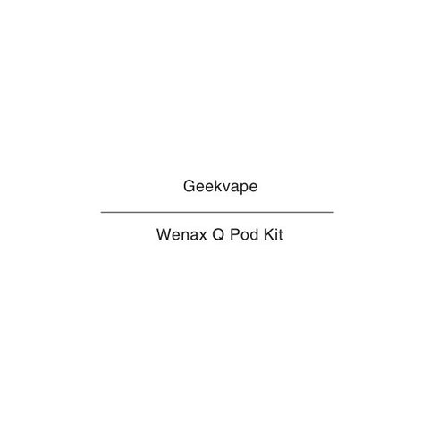 Geekvape Wenax Q Pod Kit NZ