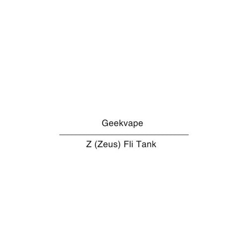 Geekvape Z Zeus Fli Tank NZ
