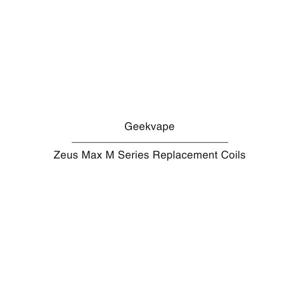 sonder q geekvape Geekvape Zeus Max M Series Replacement Coils – At Vape Ltd