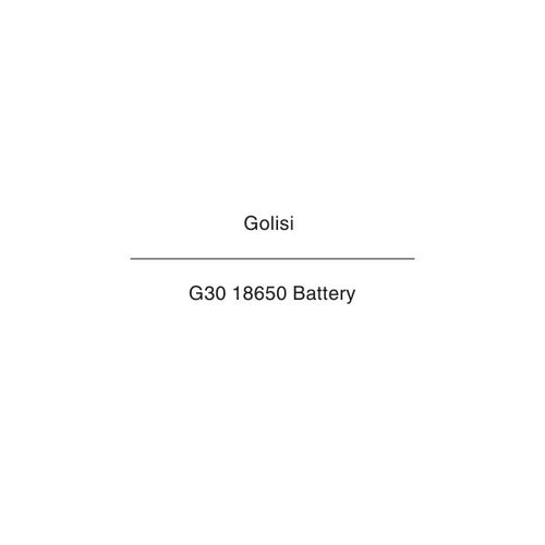 Golisi G30 18650