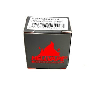 Hellvape Fat Rabbit RTA Glass 5.5ml NZ