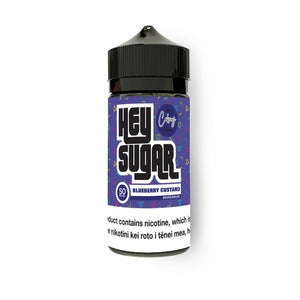 Hey Sugar Nic Salt Vape Juice 30ml Blueberry Custard 50mg NZ