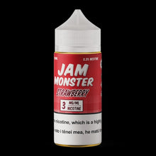 Load image into Gallery viewer, Jam Monster Strawberry Vape Juice 100ml NZ