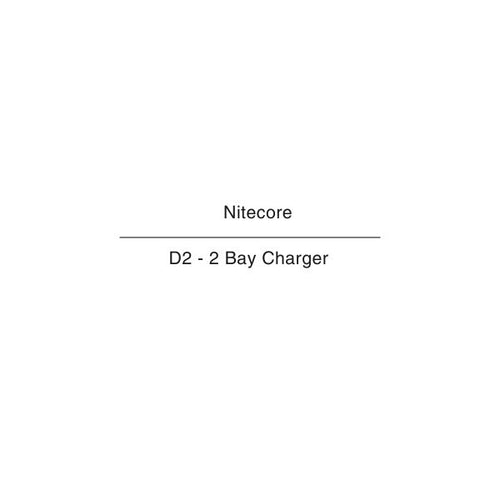 2 Bay Vape Battery Charger Nitecore D2 NZ