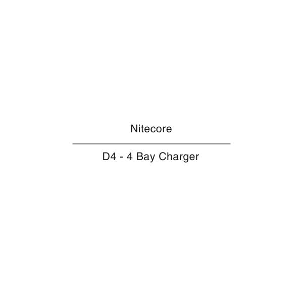 4 Bay Vape Battery Charger Nitecore D4 NZ