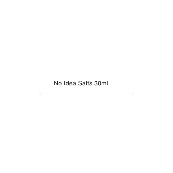 No Idea Nic Salts 30ml NZ