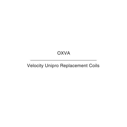 OXVA Velocity Unipro coils NZ