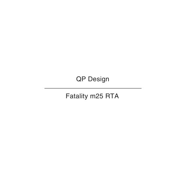 QP Design Fatality m25 RTA NZ