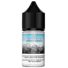 Load image into Gallery viewer, Remarkable Menthol Tobacco Nic Salt Vape Juice 30ml NZ