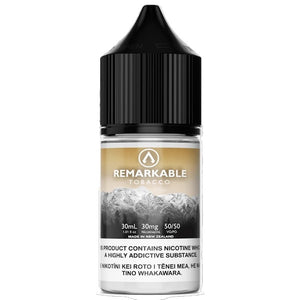 Remarkable Tobacco Nic Salt Vape Juice 30ml NZ