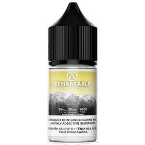 Remarkable Vanilla Custard Nic Salt Vape Juice 30ml NZ