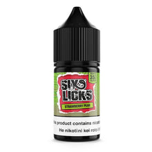 Load image into Gallery viewer, Six Licks Strawberry Pear (Truth or Pear) Nic Salt Vape Juice 30ml NZ