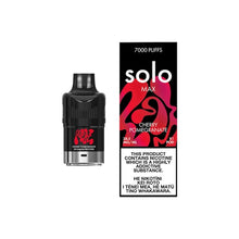 Load image into Gallery viewer, Solo Max Cherry Pomegranate, 7000 puff disposable pre-filled Vape Pod NZ