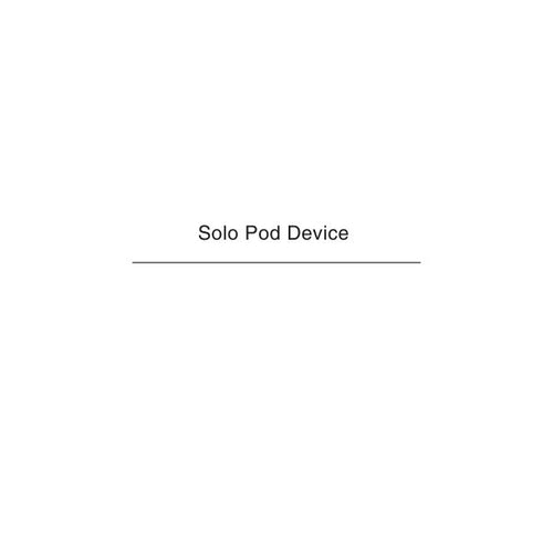Solo Pod Device NZ