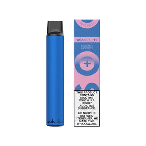 Solo Plus Blueberry Raspberry Disposable 2800 Puff Vape NZ