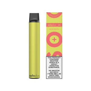 Solo Plus Sour Lemon Disposable 2800 Puff Vape NZ