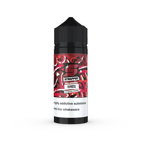 Strapped Sodas Cherry Citrus (Professor pep) Vape Juice 3mg, 100ml NZ