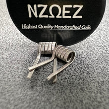 Load image into Gallery viewer, nzohmies Tri core SS Clapton rebuildable Coils Vape Tank RTA NZ