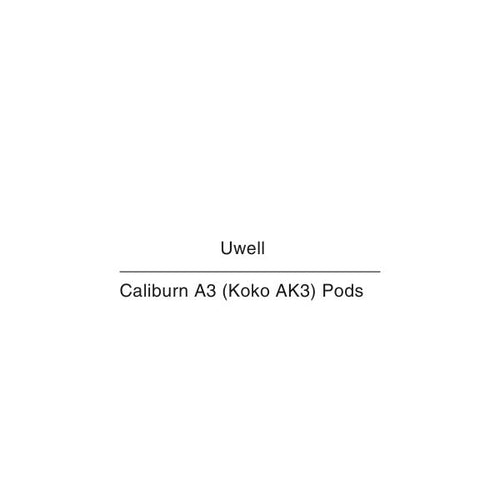 Uwell Caliburn A3 Koko AK3 Pods NZ