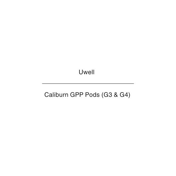 Uwell Caliburn GPP Pods (G4 and G3 series)