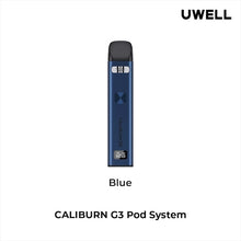 Load image into Gallery viewer, Uwell Caliburn G3 Blue Pod Vape Kit, NZ