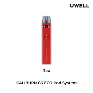 Uwell Caliburn G3 eco Red Pod Vape Kit, NZ