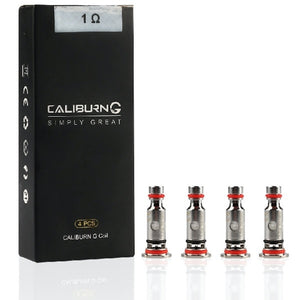 Uwell Caliburn G, Caliburn Koko Prime, Caliburn G2, Caliburn Koko GK2, Caliburn X. Pod Vape 1.0ohm Replacement Coils 4pack, NZ