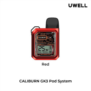 Uwell Caliburn G3 Red Pod Vape Kit, NZ