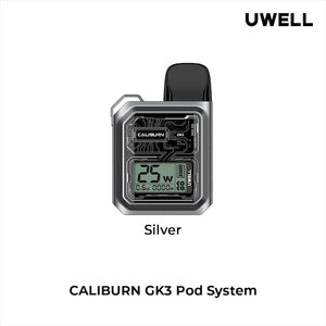 Uwell Caliburn G3 Silver Pod Vape Kit, NZ