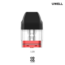 Load image into Gallery viewer, Uwell Original Caliburn, Caliburn Koko pod vape replacement pods, 1.0ohm Single Pod (Red)  NZ