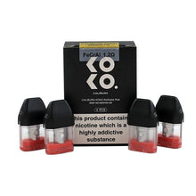 Load image into Gallery viewer, Uwell Original Caliburn, Caliburn Koko pod vape replacement pods, 1.0ohm 4 pack (Red)  NZ