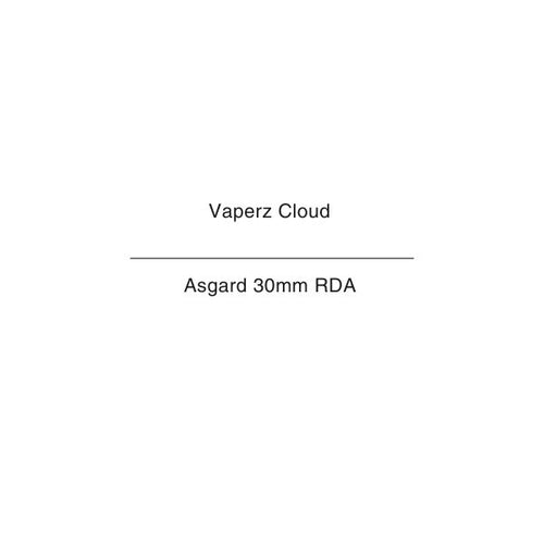 Vaperz Cloud Asgard 30mm RDA NZ