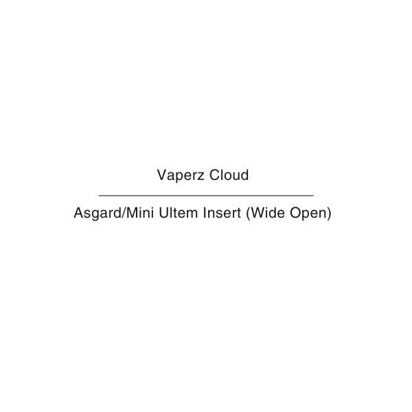 Vaperz Cloud Asgard Asgard Mini Ultem Insert Wide Open NZ
