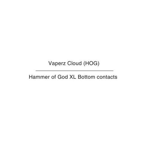 Vaperz Cloud Hammer of God XL Bottom contacts NZ