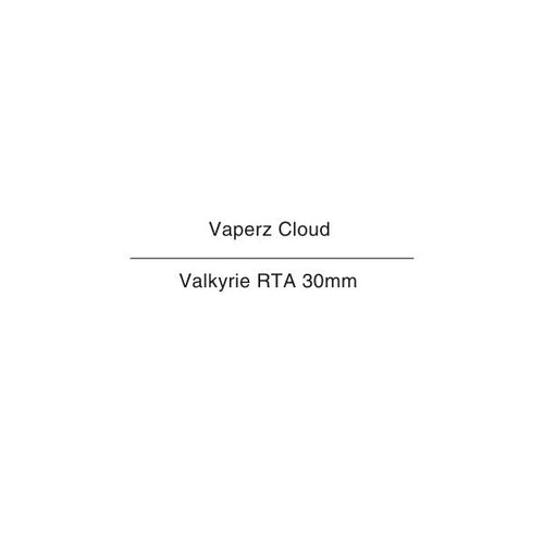 Vaperz Cloud Valkyrie RTA 30mm NZ