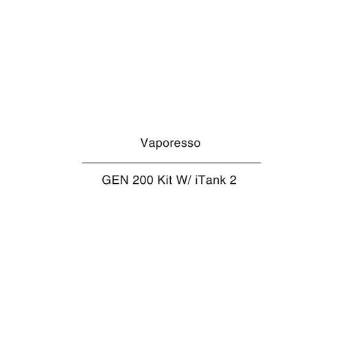 Vaporesso GEN200 Kit iTank2 NZ