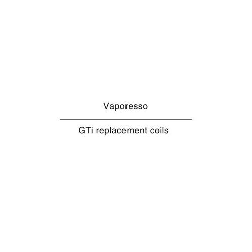 Vaporesso GTi replacement coils NZ