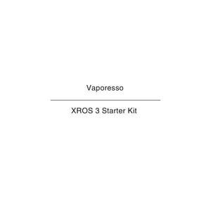 Vaporesso XROS 3 Starter Kit At Vape Ltd Vaporesso XROS 3 Starter Kit At Vape Ltd