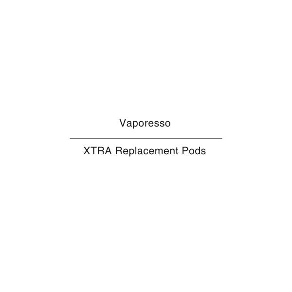 Vaporesso XTRA Replacement Pods  At Vape Ltd