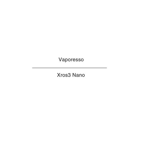 Vaporesso Xros 3 Nano Kit NZ