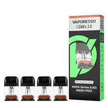 Load image into Gallery viewer, Vaporesso XROS series Pod Vape Kit 3ml, 0.8ohm (red) Replacement pods 4 pack, NZ